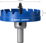 Coroană pentru tablă Bosch EXPERT cu arbore, 80 mm.