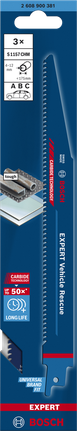 Lamă de ferăstrău sabie din carbură Bosch EXPERT Vehicle Rescue S 1157 CHM.