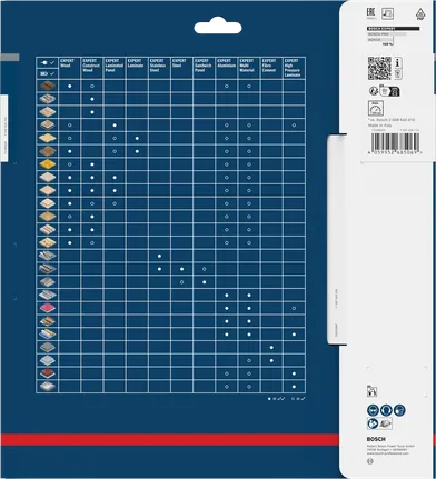 Lamă de ferăstrău circular pentru lemn Bosch EXPERT 260×2,5/1,8×30 mm T60.