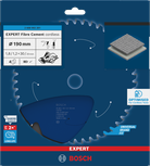 Lamă de ferăstrău circular fără fir pentru fibrociment Bosch EXPERT, 190 mm.