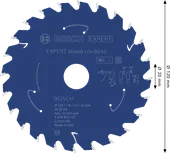 Lamă de ferăstrău circular fără fir Bosch EXPERT Wood, diametru 120 mm.