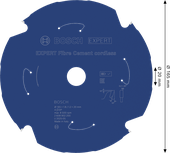 Lamă de ferăstrău fără fir pentru fibrociment Bosch EXPERT, 165 mm.