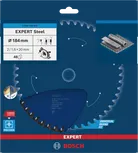 Lamă de ferăstrău circular Bosch EXPERT Steel 184 mm T48 pentru tăierea metalului.