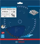 Lamă de ferăstrău circular Bosch EXPERT din oțel inoxidabil, 185 mm, pentru metal.