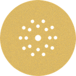 Disc abraziv Bosch EXPERT C470, 225 mm, cu 19 găuri.