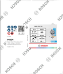Disc lamelar Bosch X451 125 mm G80 pentru metal și lemn.