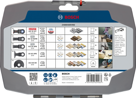 Set de tăiere Bosch , 5 buc.