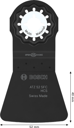 Lamă de tăiere multimaterial Bosch ATZ 52 SFC, Starlock.
