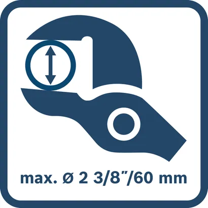 Cheie de 420 mm pentru ţevi în colţ de 90° destinată instalaţiilor sanitare Professional