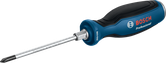 Șurubelniță profesională Bosch PH1x100 cu mâner ergonomic.