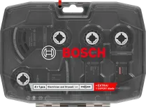 Set de electrician și gips-carton Bosch , 5 bucăți, cu lame Starlock.