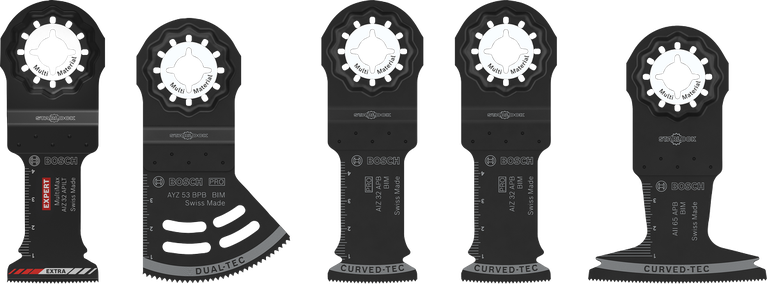 Set de electrician și gips-carton Bosch , 5 bucăți, pentru unelte multifuncționale.
