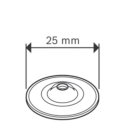 Șaibă metalică universală PRO FMW-25