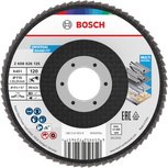 Disc lamelar Bosch X451 115 mm G120 pentru materiale multiple.