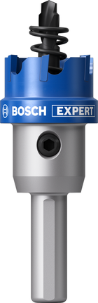 Coroană pentru tablă Bosch EXPERT cu arbore, 27 x 5 mm.