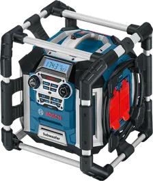 Încărcător radio Bosch GML 50 cu subwoofer.