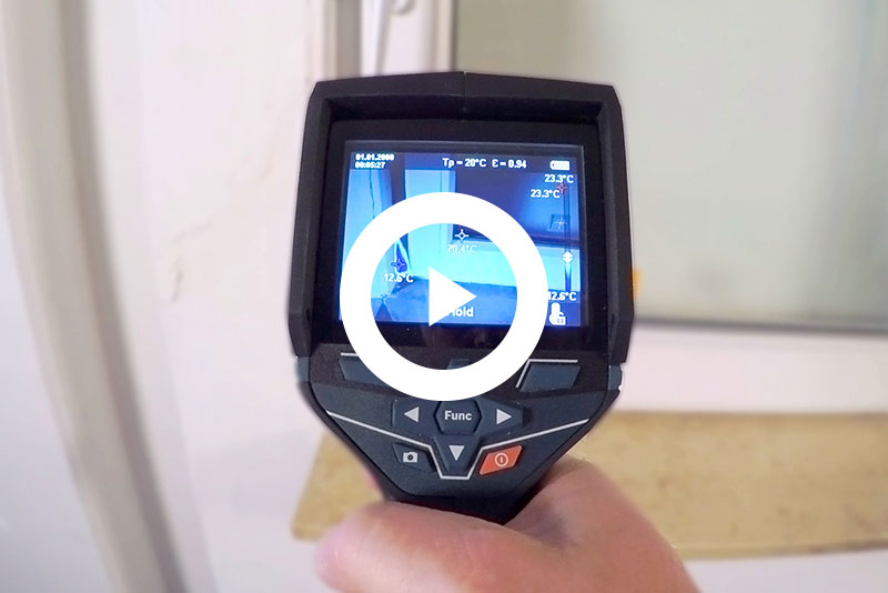 Detector punct cald şi rece