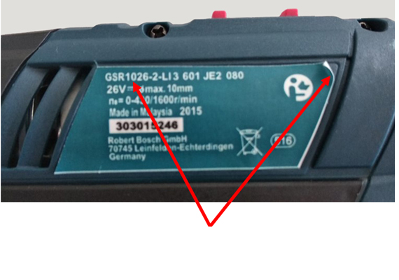 Zeleni Bosch Professional akumulatorski alat sa oznakom na telu.