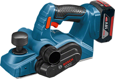 Bosch акумулаторска блањалица GHO 18V-LI са ергономском дршком.