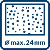 Bosch GBH 2-24 DRE бушилицу са SDS plus дршком.