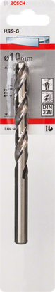 Bosch бургија за метал HSS-G 10 мм.