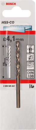Bosch бургија за метал HSS-Co 4,1 мм.