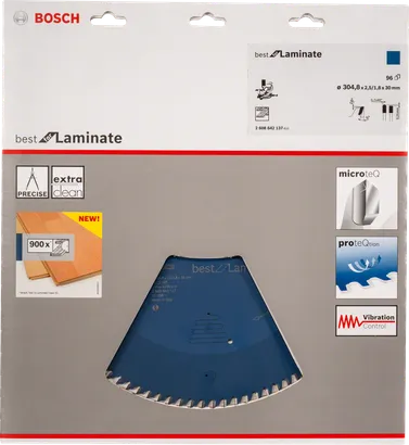 Bosch најбољи лист кружне тестере за ламинат.