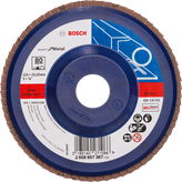 Bosch ламелни диск X551 Експерт за метал, гранулација 125 мм, 80.