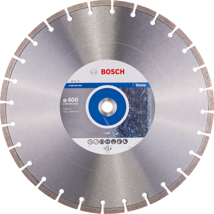 Bosch стандардни дијамантски диск за сечење камена 400 мм.