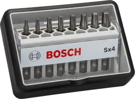 Bosch сет одвијача Robust Line, 8 делова, екстра тврди.