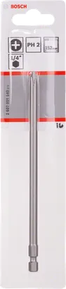 Bosch PH2 бит одвијача 1/4″ 152 mm.