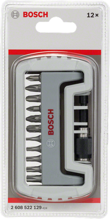 Bosch сет од 12 битова за одвијач.