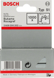 Bosch спајалице 10 мм тип 51.