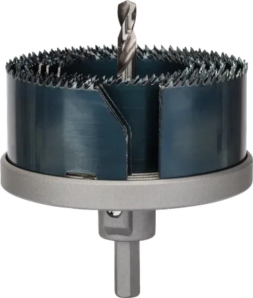 Bosch сет кружних тестера са више сечива за бушење дрвета.