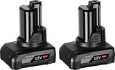 Bosch 2 x GBA 12V 6.0Ah батерије за алате.