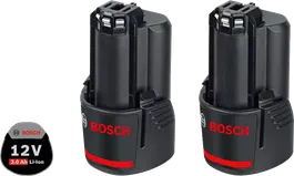 Bosch батеријски пакет од 12 В 3,0 Ах ГБА, компактног дизајна.