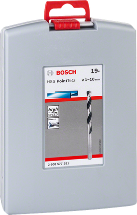 Bosch HSS PointTeQ сет бургија 1–10 mm.