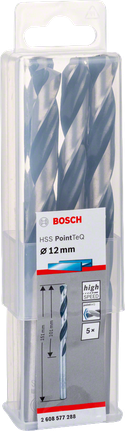 Bosch HSS PointTeQ бургије 12,0 mm.