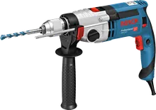 Bosch GSB 24-2 SOS ударна бушилица са торбом за ношење.