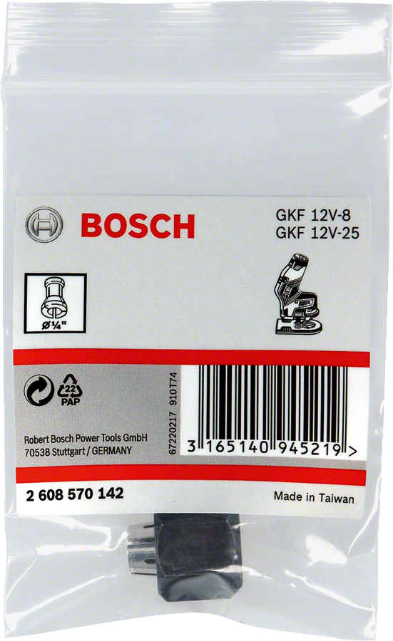 Bosch стезна чаура 1/4″ са навртком.