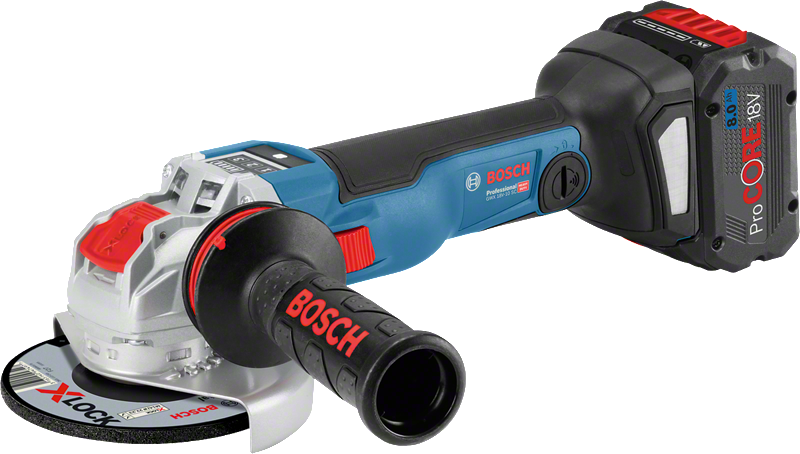 Bosch GWX 18V-10 SC акумулаторска угаона брусилица.