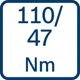  Obrtni momenat 110/47 Nm