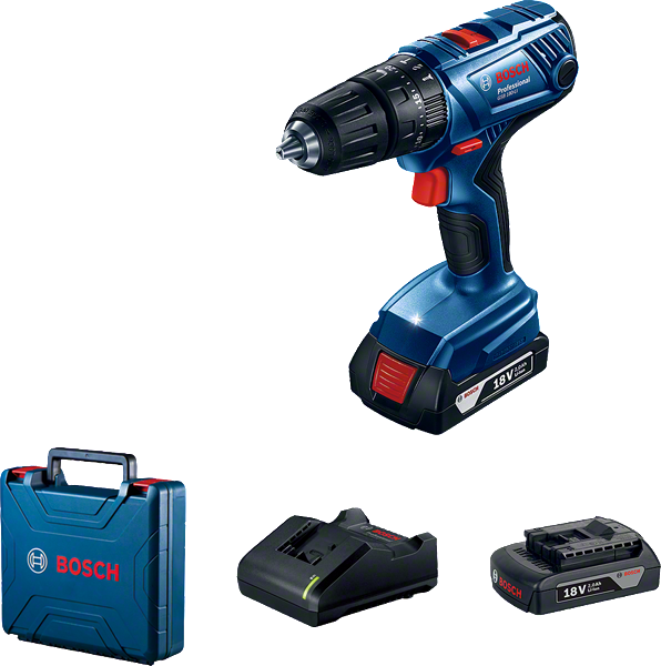 Bosch GSB 180-LI сет акумулаторских бушилица са кутијом и батеријом.