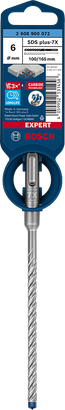 Bosch SDS plus-7X бургија 6×100×165 mm.