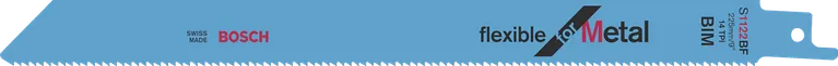 Bosch флексибилни лист сабљасте тестере за метал.
