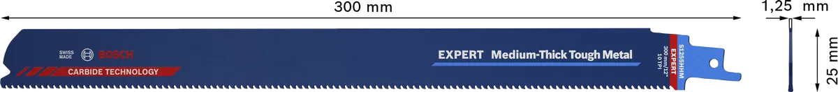 EXPERT Medium-Thick Tough Metal S1255HHM