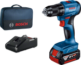 Bosch GSR 185-LI акумулаторска бушилица са пуњачем и торбом.