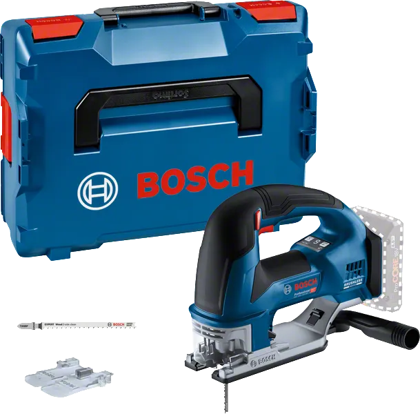 Bosch GST 18V-155 акумулаторска убодна тестера са футролом.