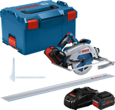 Bosch GKS 18V-68 GC акумулаторска кружна тестера са кутијом.