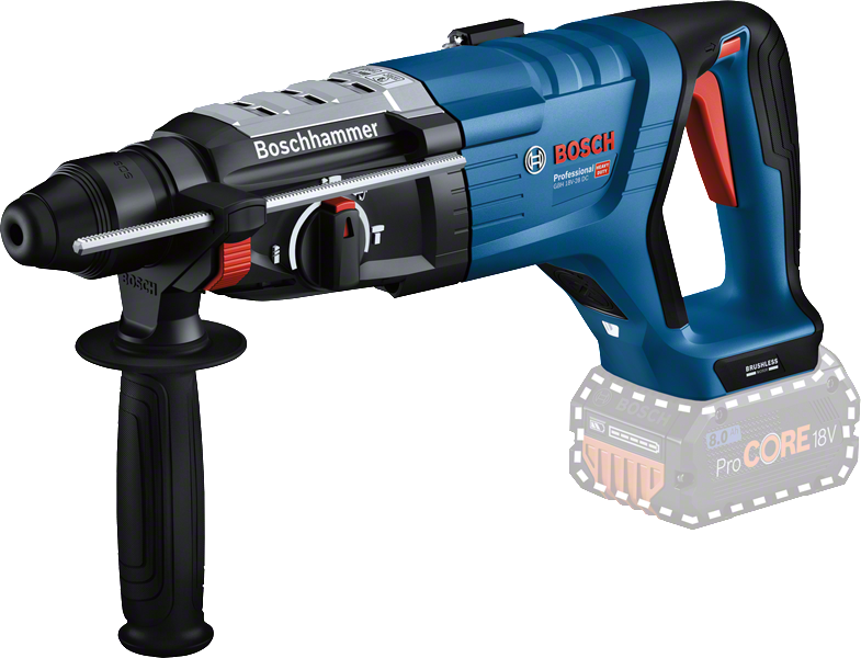 Bosch GBH 18V-28 ротациони чекић са ProCORE18V батеријом.